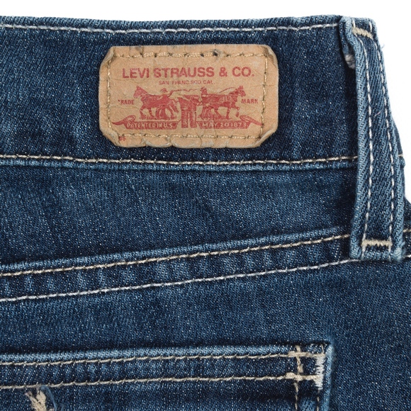 Levis 524 Jeans Too Superlow Boot Low Rise Medium - Picture 7 of 8